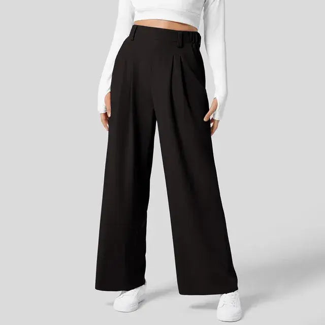 Wide Leg Slacks Pants