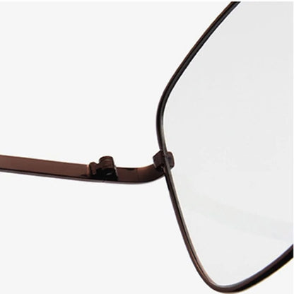 Oversized Square Frame Glasses