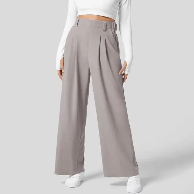 Wide Leg Slacks Pants