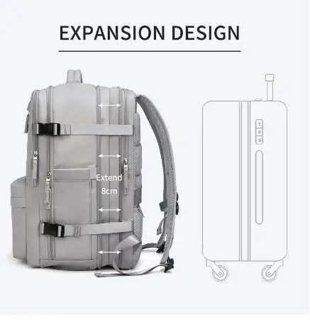 Minimalist Travel Carry On Backpack