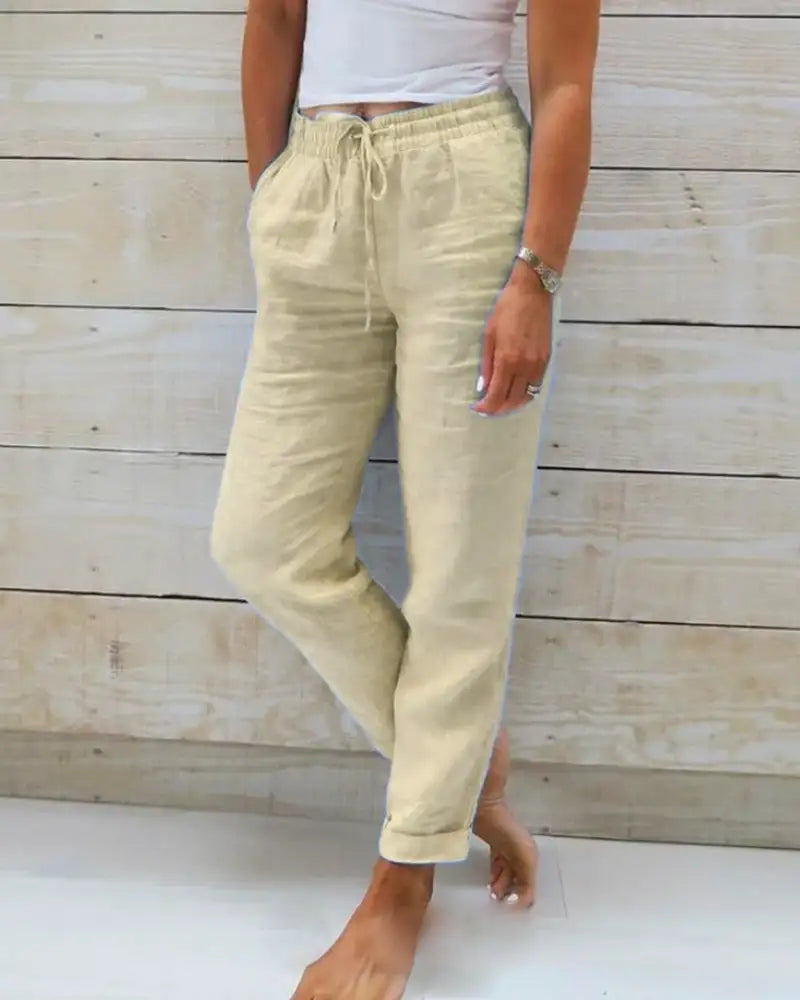 Casual Linen Pants