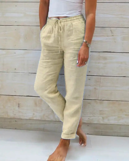 Casual Linen Pants