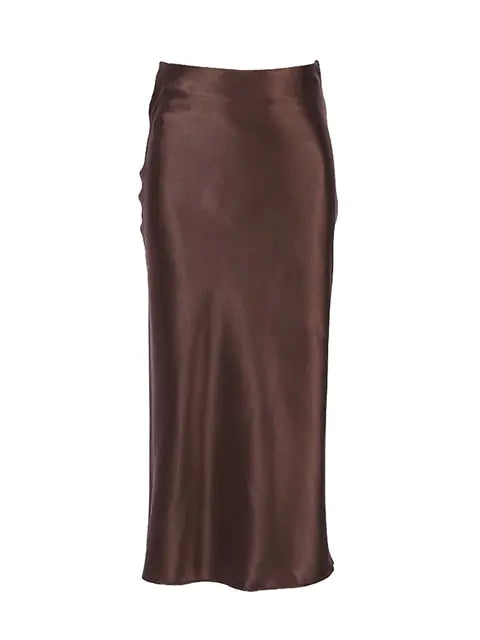 Silk Maxi Skirt