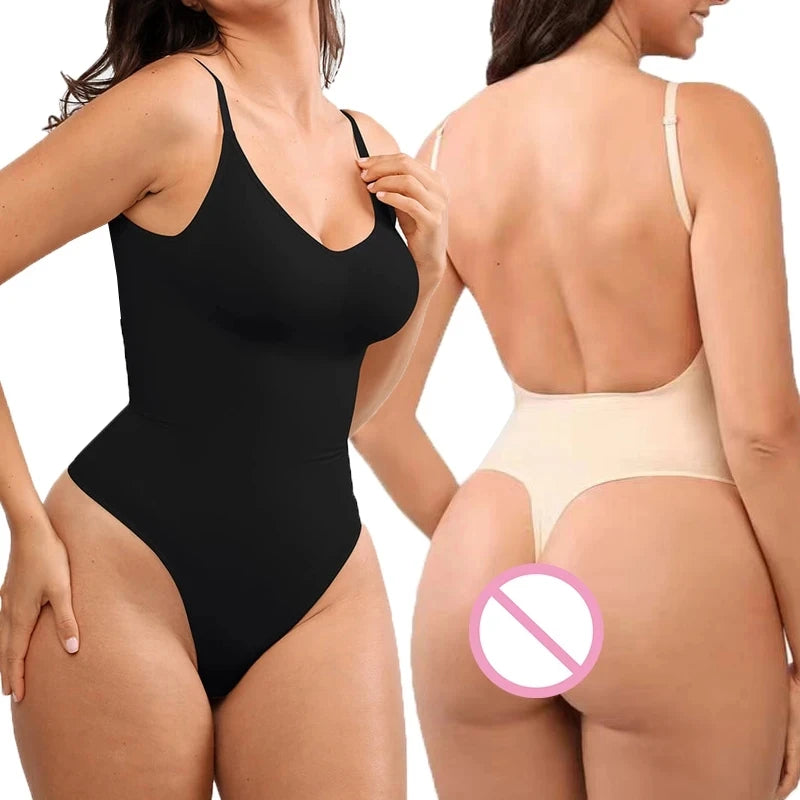 Backless Bodysuit Shapwear