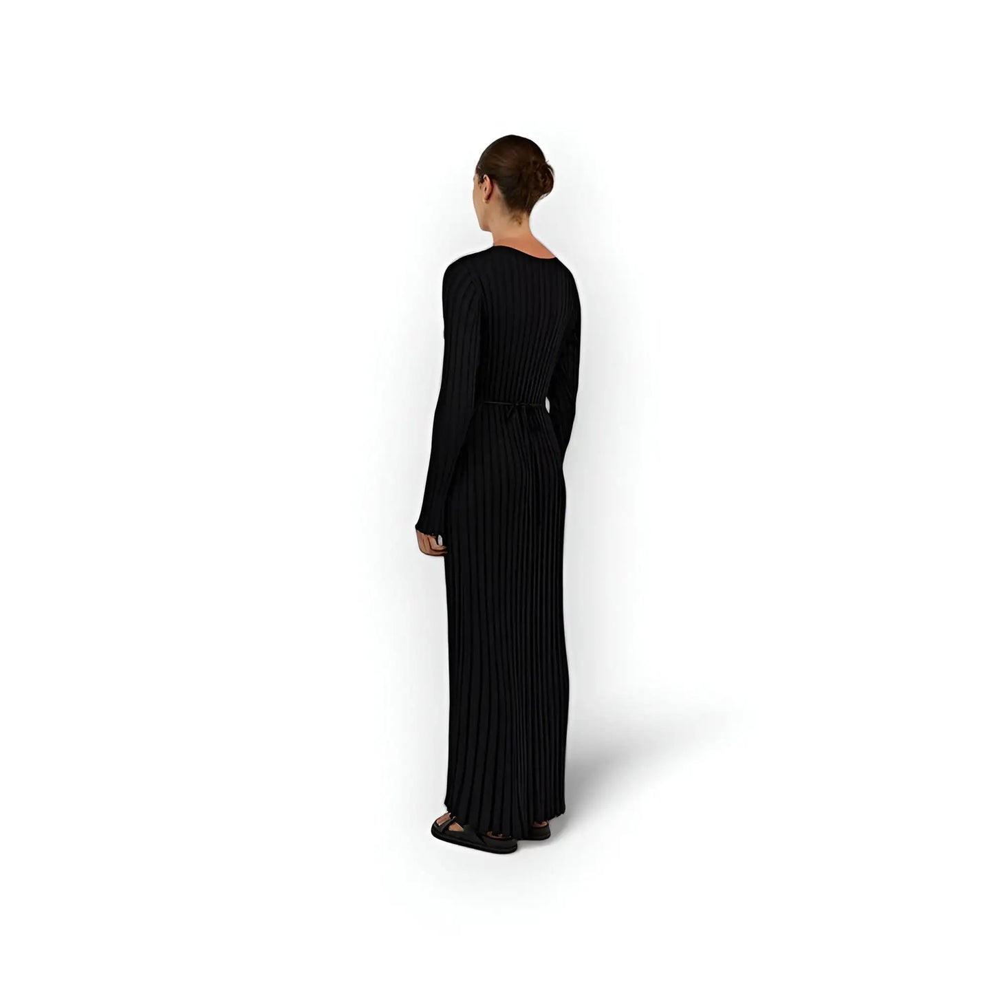 Modest Soft Knit Maxi Dress