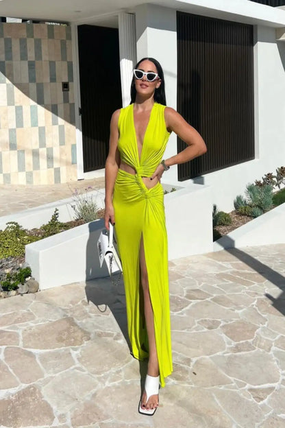 Sabrina ~ Cutout Maxi Dress