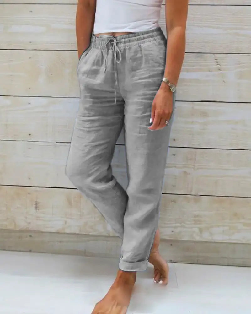 Casual Linen Pants 