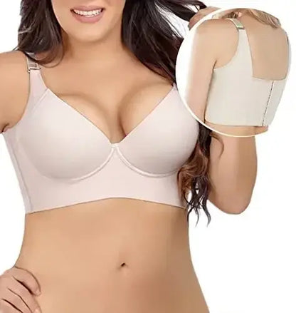 Deep Cup Support Bra