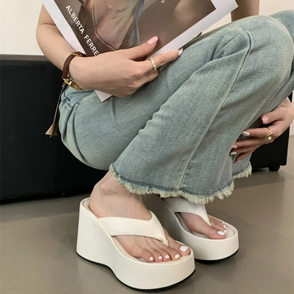 Platform Wedge Heel Beach Sandals