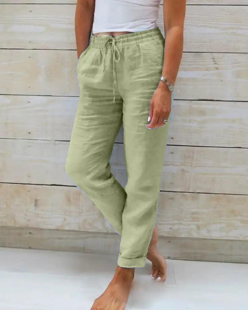 Casual Linen Pants 