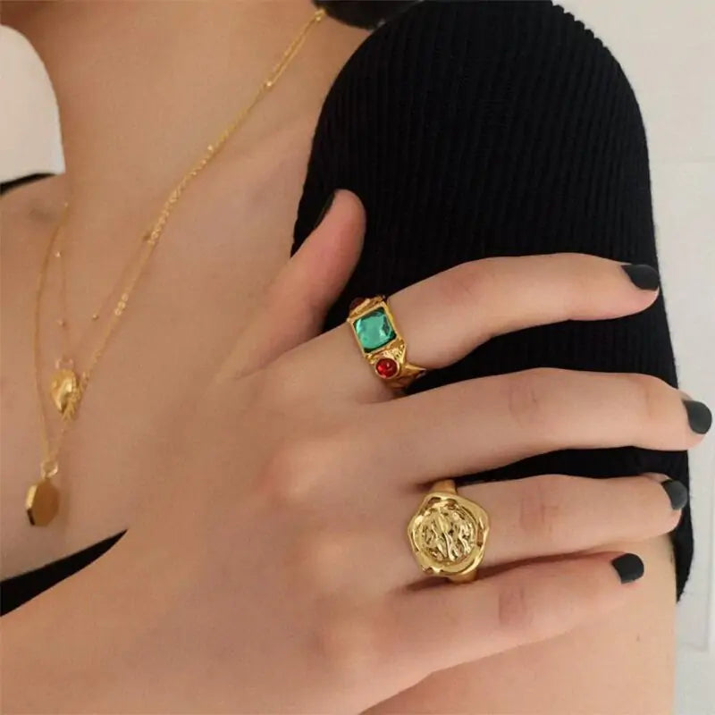 Vintage Chunky Rings