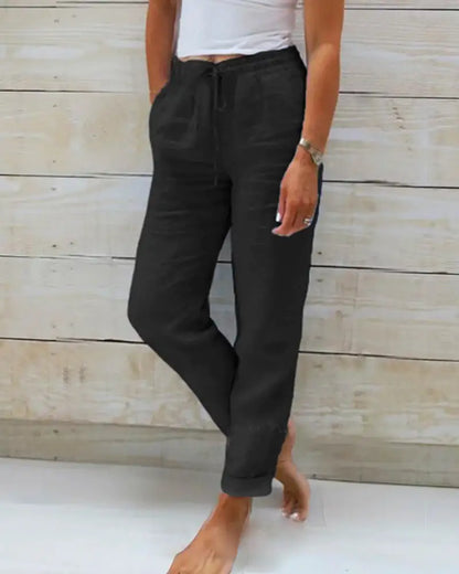 Casual Linen Pants 