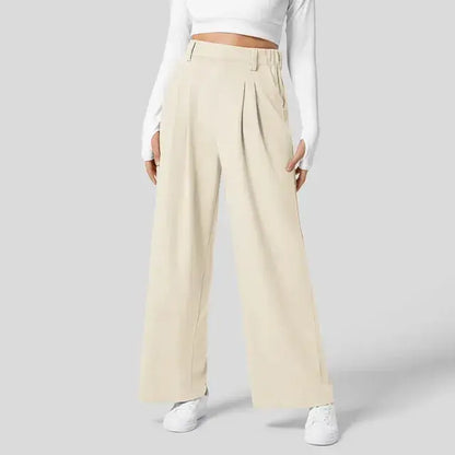 Wide Leg Slacks Pants