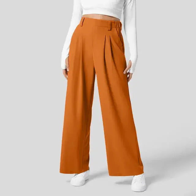 Wide Leg Slacks Pants