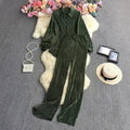 Kim - Cozy Pleated 2 Piece Set