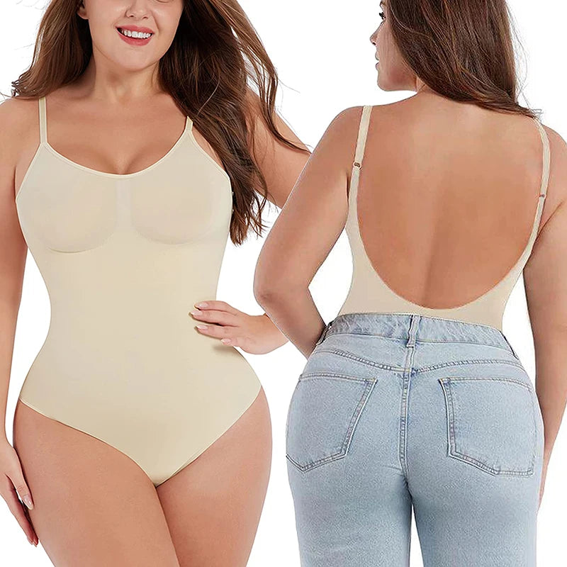 Backless Bodysuit Shapwear