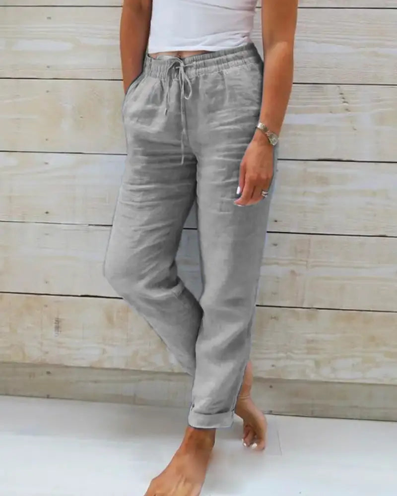 Casual Linen Pants